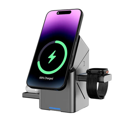 3-in-1 induction charger for Iphone, Iwatch and Airpod